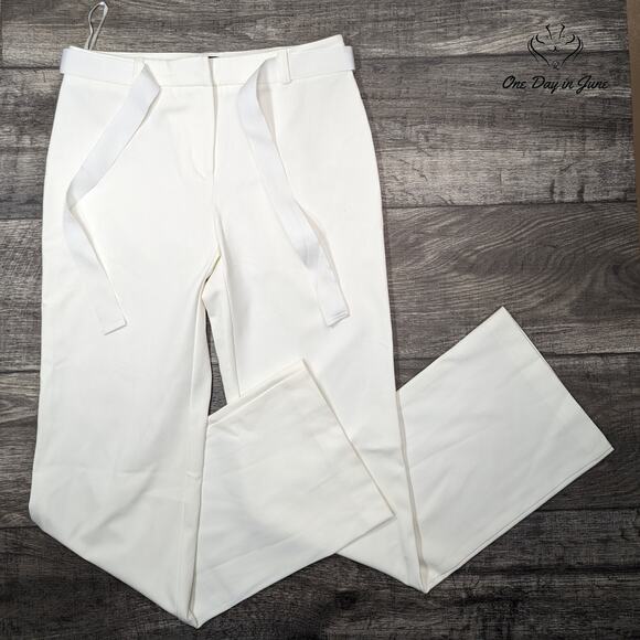 INC International Concepts Hepburn Washable Straight Leg Pants Size 2 - Picture 1 of 6